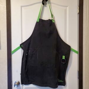 Food GooRoo Apron (Black/Green)